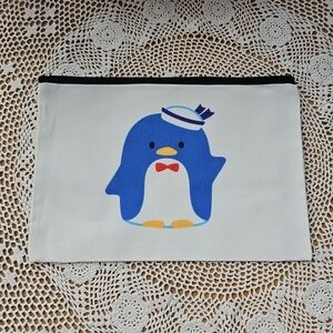 Tuxedo Sam Cosmetic Bag/Travel Bag NWOT
